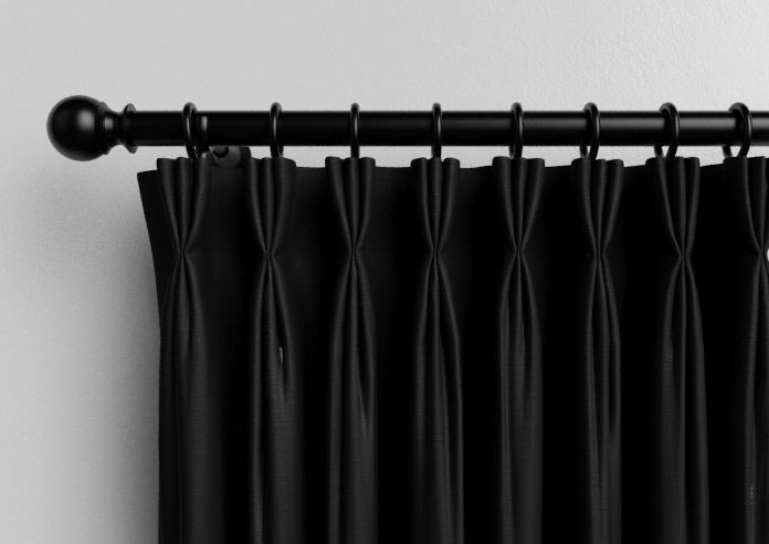 Stockholm, Black - Made to Measure Curtains - Image 11